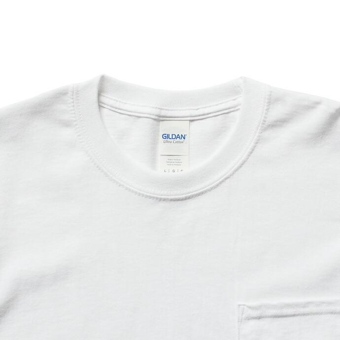 GILDAN ギルダン / 2410 6.0oz Ultra Cotton Long Sleeve Pocket T-Shirt ウルトラコットン長袖ポケットTシャツ - 全6色 ロンT ポケT ロングスリーブ | GILDAN | 08