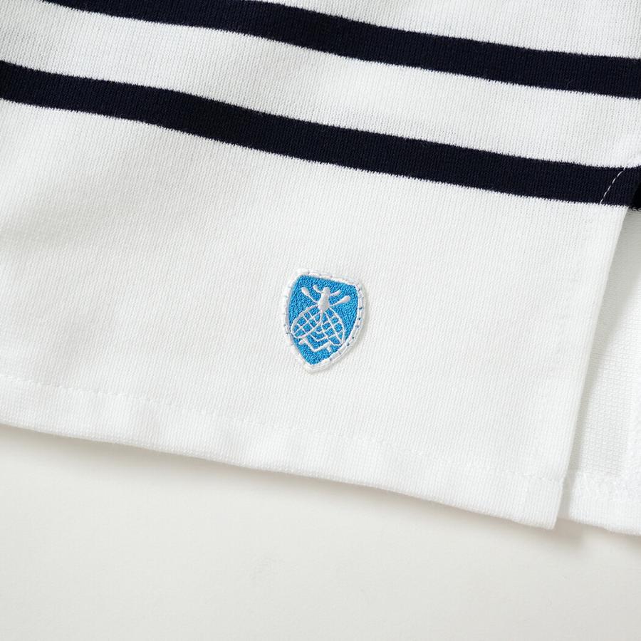 オーシバル ORCIVAL ラッセルフレンチ セーラーTシャツ 全2色 6101 フランス製 サイズ5 サイズ6 メンズサイズ メンズ ボーダー 柄 無地 ソリッド 長袖 Tシャツ… | ORCIVAL | 08