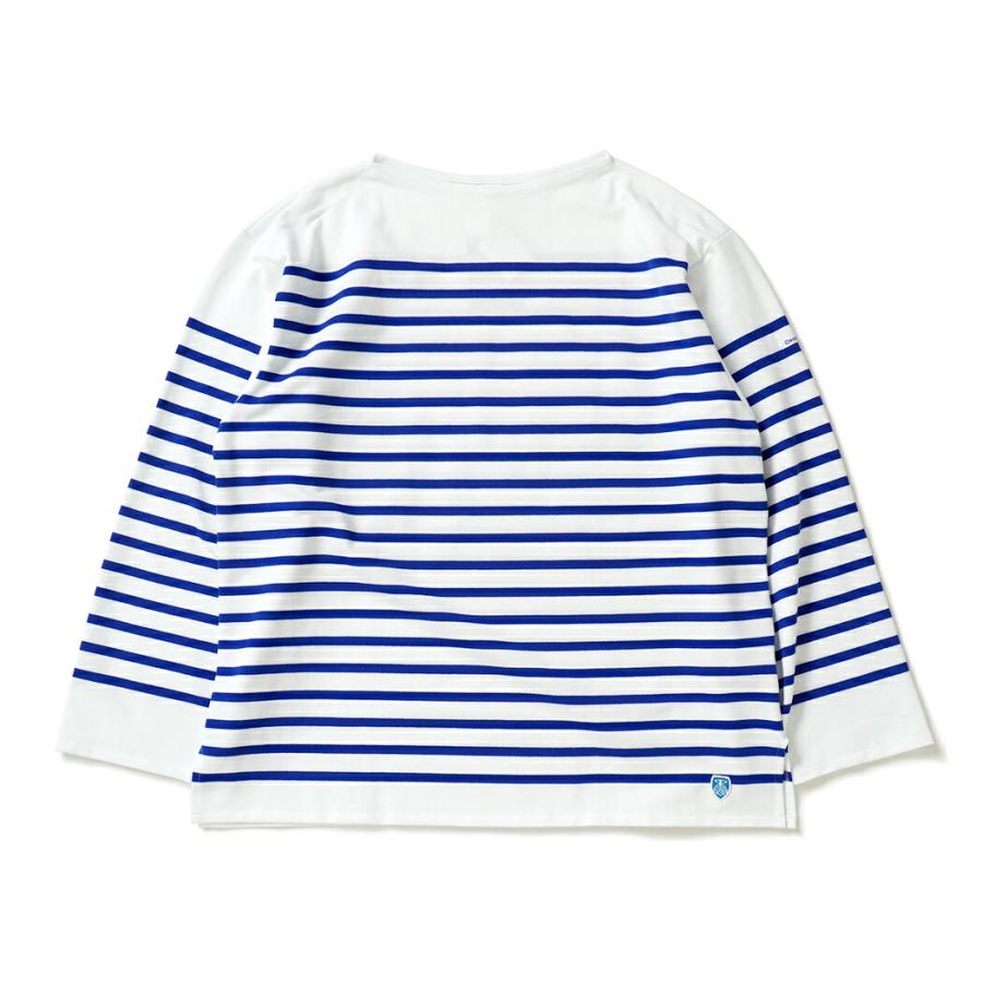 オーシバル ORCIVAL オーバーサイズ ラッセルフレンチ セーラーTシャツ 全2色 6130 フランス製 サイズ7 サイズ8 メンズサイズ メンズ ボーダー 柄 長袖 Tシャ… | ORCIVAL | 10