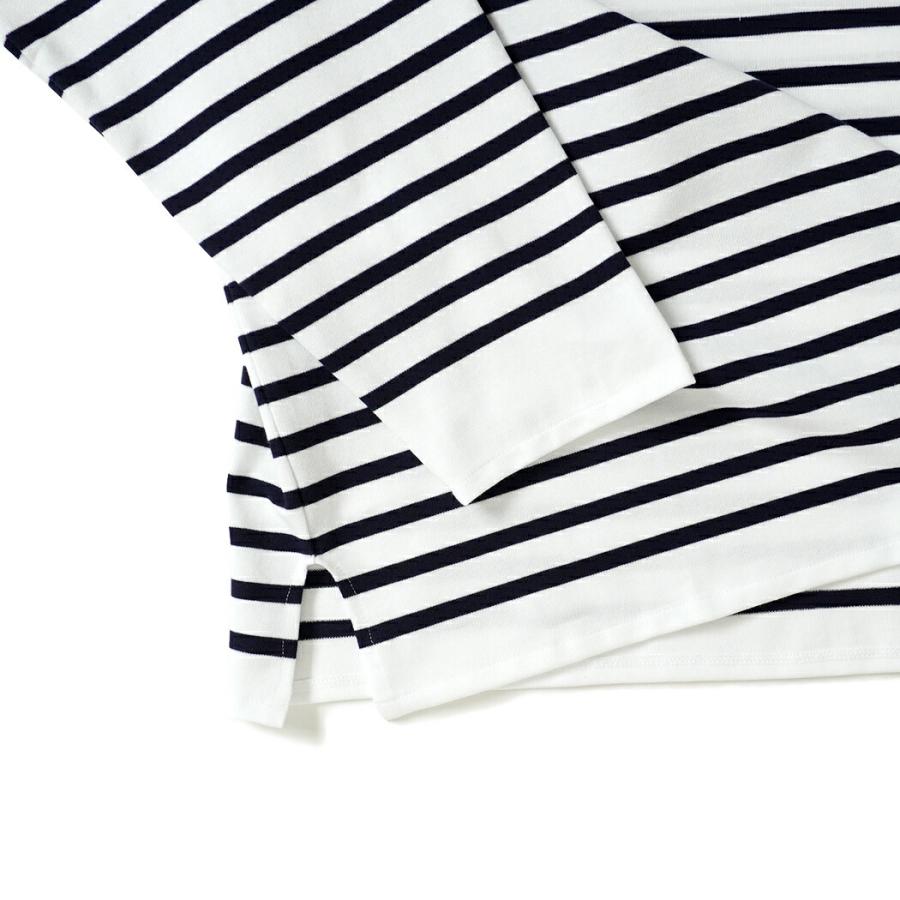 オーシバル ORCIVAL オーバーサイズ ラッセルフレンチ セーラーTシャツ 全2色 6130 フランス製 サイズ7 サイズ8 メンズサイズ メンズ ボーダー 柄 長袖 Tシャ… | ORCIVAL | 06