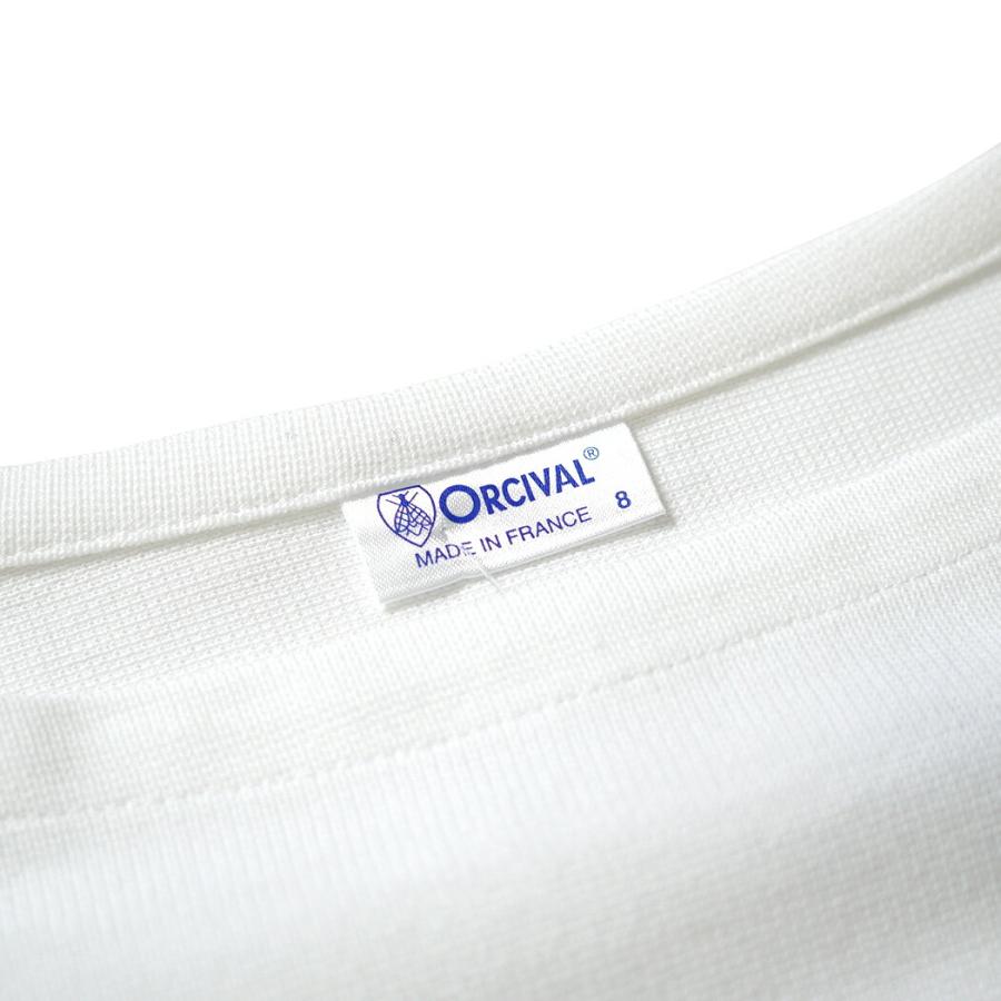 オーシバル ORCIVAL オーバーサイズ ラッセルフレンチ セーラーTシャツ 全2色 6130 フランス製 サイズ7 サイズ8 メンズサイズ メンズ ボーダー 柄 長袖 Tシャ… | ORCIVAL | 07