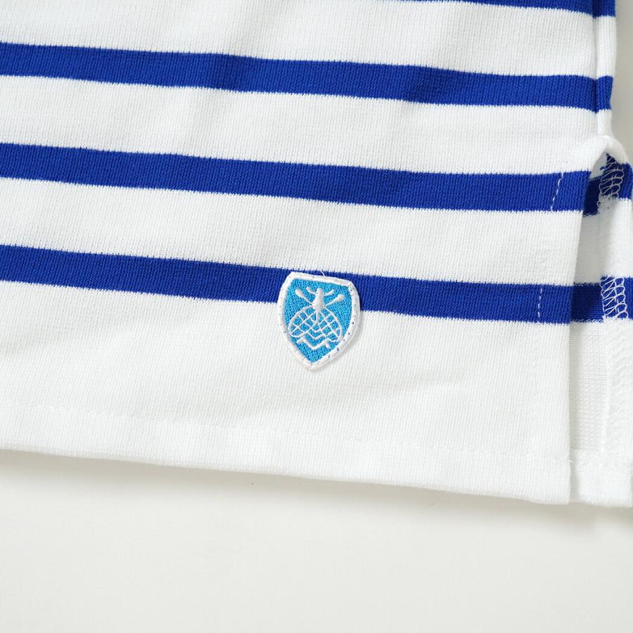 オーシバル ORCIVAL オーバーサイズ ラッセルフレンチ セーラーTシャツ 全2色 6130 フランス製 サイズ7 サイズ8 メンズサイズ メンズ ボーダー 柄 長袖 Tシャ… | ORCIVAL | 09