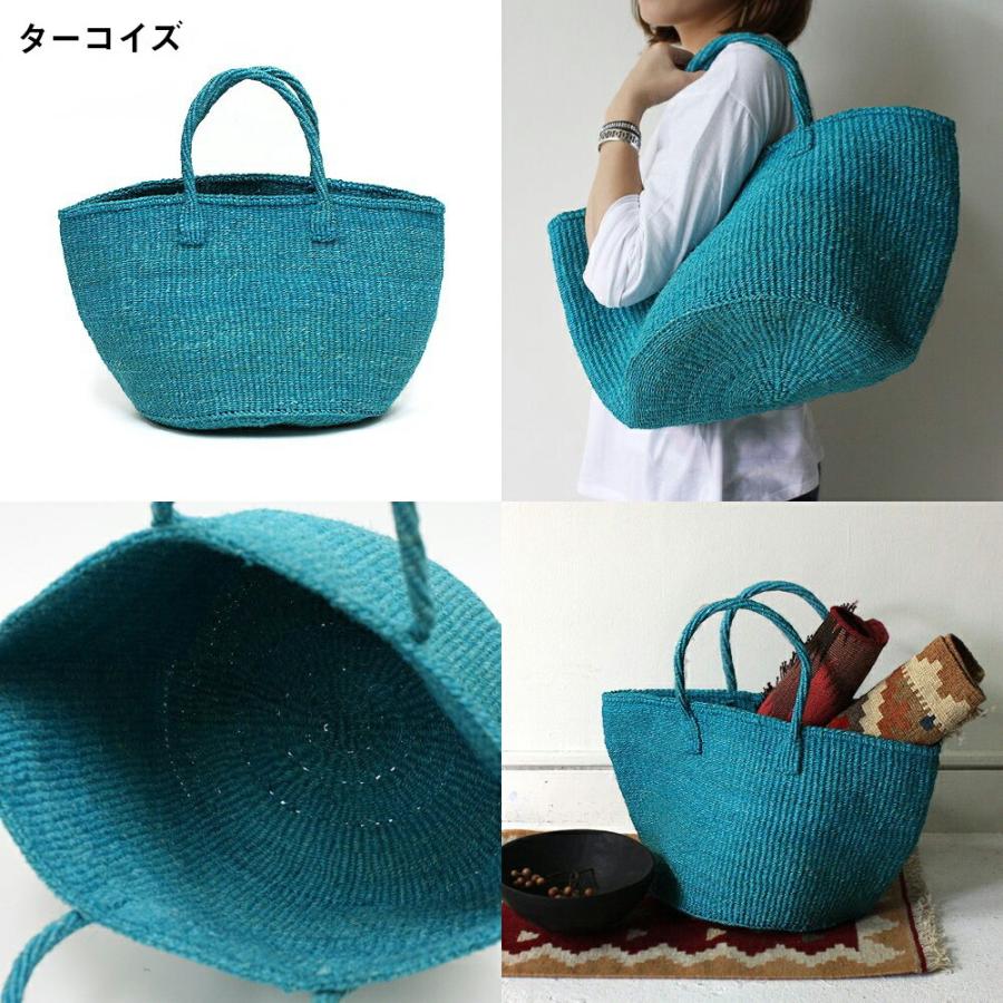 【期間限定! ハンドルカバープレゼント中！】サイザル カゴバッグ ラウンド M 全12色 レディース カゴバッグ 12インチ 鞄 かご バッグ |  | 10
