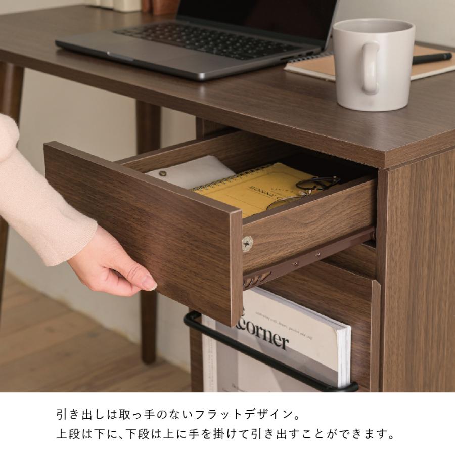 パソコンデスク コンパクト 木製デスク 北欧 おしゃれ pcデスク l字 