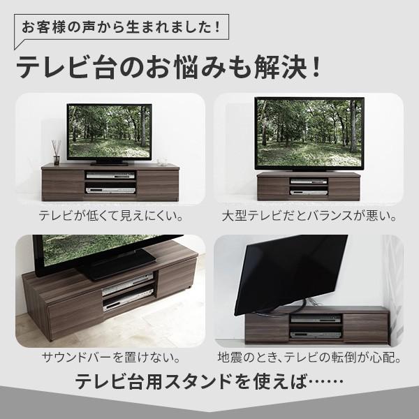 【シンプル】WALLスタンド EQUALS（イコールズ） WALLインテリアテレビスタンド テレビ台用
