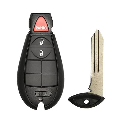 直販特注品 OEM Dodge Keyless Entry Remote Fob 3 Button Fobik Smart Key (FCC 並行輸入品