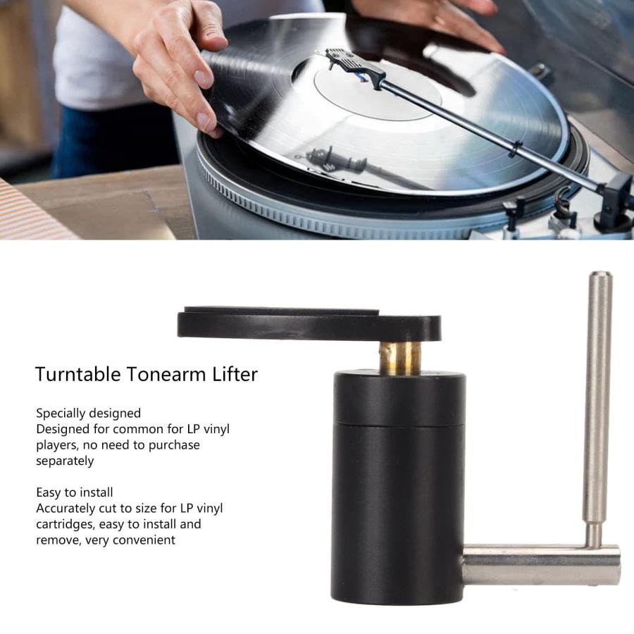 アップル Turntable Tonearm Lifter， Aluminium Alloy Tonearm Arm Lifter for 並行輸入品