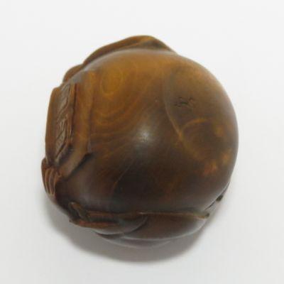 根付(七福神：球型布袋)(本黄楊・柘植) : EI-Trade Store - 通販