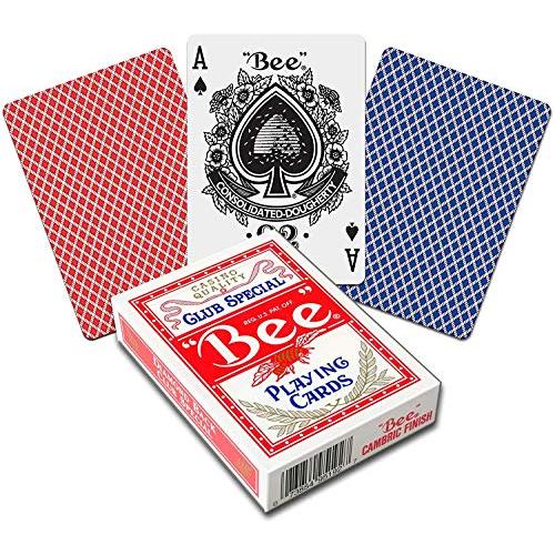 BEE(ビー) 92 ダイヤモンドバック トランプ 赤/青 ポーカー