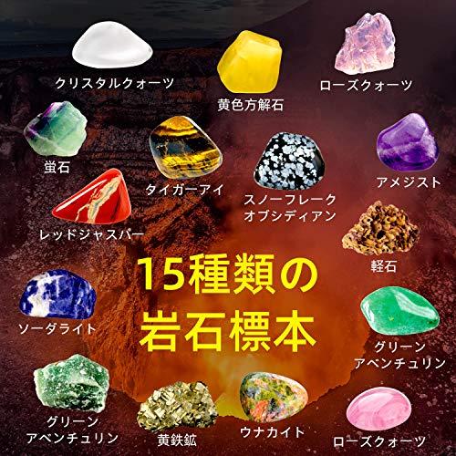 XXTOYS 鉱物標本 コレクションセット 岩石標本 宝石おもちゃ XXTOYS 鉱物標本 コレクションセット 岩石標本 宝石おもちゃ