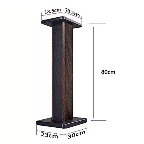 スピーカースタンド 木製 台型 高さ80cm 小型スピーカー用 組み立てカンタン [2台1組]｜eiai｜02