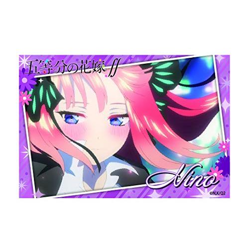 五等分の花嫁 缶バッジ 中野二乃 ベルファイン 五等分の花嫁∬ メモリアルスクエア缶バッジ 中野