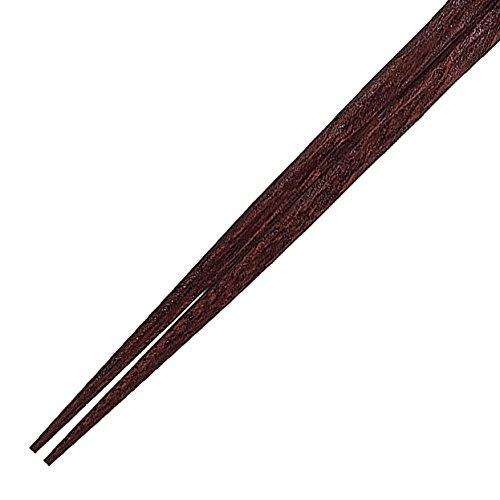 一双 箸 漆 塗装 花巻(はなまき) 日本製 木製 (天然木) 先角 21cm｜eiai｜03