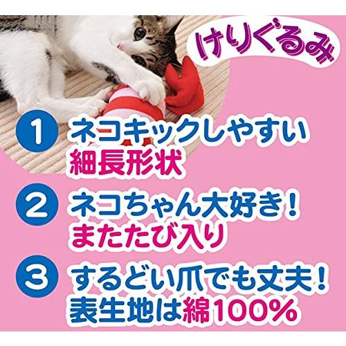 ペティオ (Petio) 猫用おもちゃ けりぐるみ エビ｜eiai｜06