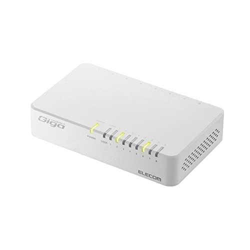 エレコム スイッチングハブ ギガビット対応 8ポート