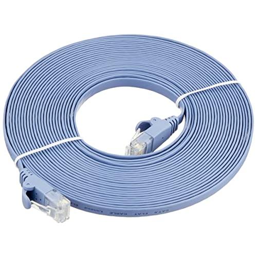 エレコム LANケーブル CAT6 7m 爪折れ防止コネクタ cat6対応 スーパーフラット ブルー LD-GF2/BU7｜eiai｜02