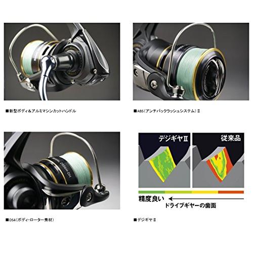 ダイワ(DAIWA) スピニングリール (糸付き) 16 リーガル 3000H PEツキ (2016モデル)｜eiai｜07