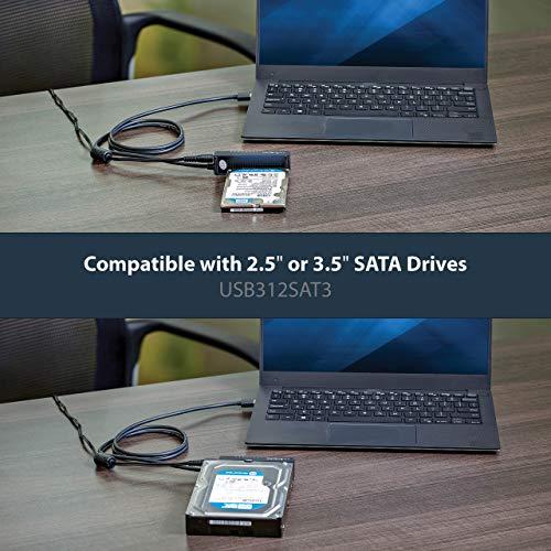 StarTech.com SATA - USB 変換ケーブルアダプタ 2.5/3.5インチドライブ対応 USB 3.1(10Gbps)準拠 UASP対｜eiai｜02