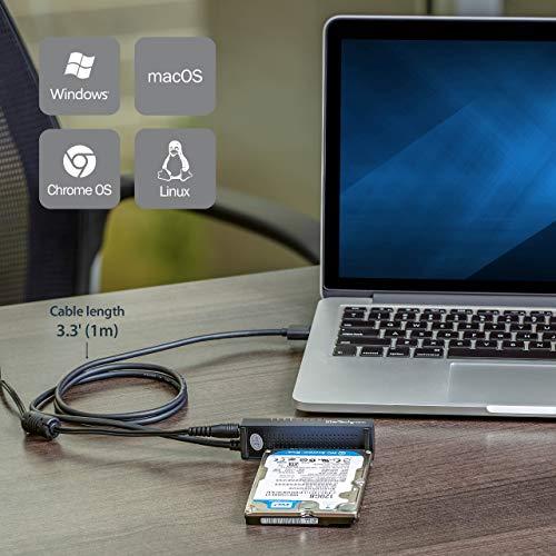 StarTech.com SATA - USB 変換ケーブルアダプタ 2.5/3.5インチドライブ対応 USB 3.1(10Gbps)準拠 UASP対｜eiai｜03