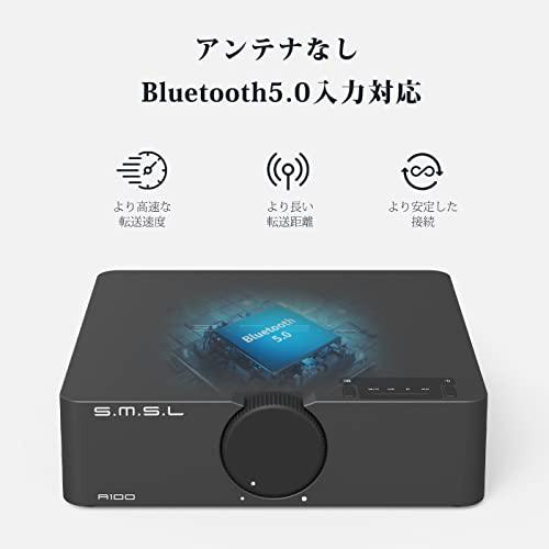 絶品】 Amplifier 5.0 Bluetooth SA100 SMSL Amazon.com: 50W