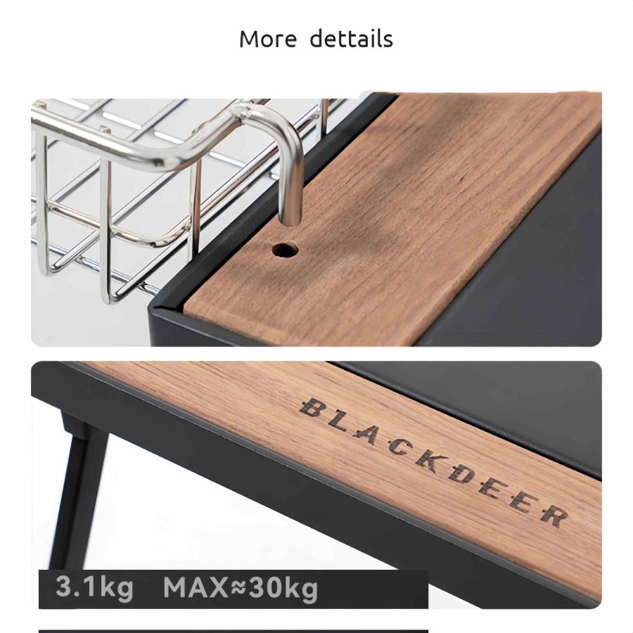 BLACKDEER IGTテーブル アルミIGTローテーブル フォールディング BLACKDEER IGTテーブル アルミIGTローテーブル フォールディング
