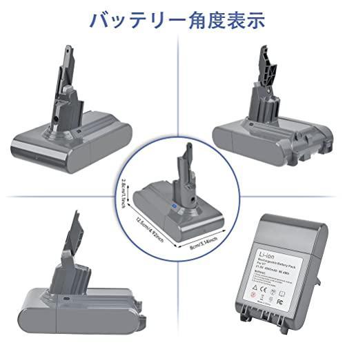 【限定セール】掃除機  ダイソン対応 V7バッテリー 4.0Ah 部品互換 品質保証 新生活 掃除 ツール  ドライバー付き認証  超長持ち 送料無料｜eiga1888｜04