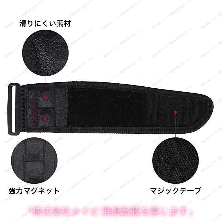ゴルフ用レーザー距離計ストラップ マグネット付き マジック テープ