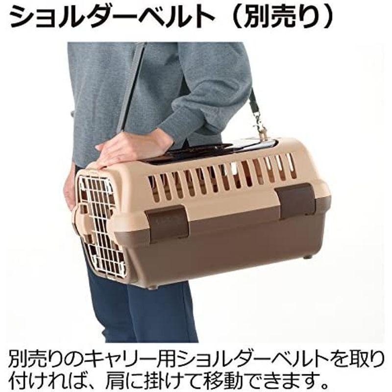 【送料無料】リッチェル キャンピングキャリーダブルドア 超小型犬?猫用 ダークブラウン Sサイズ_13