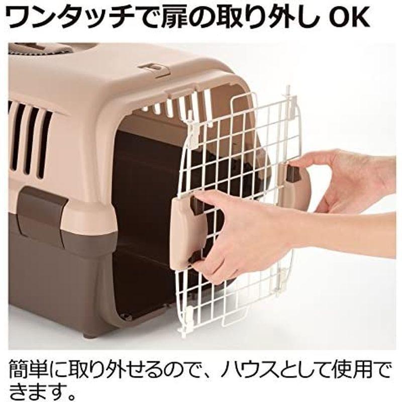 【送料無料】リッチェル キャンピングキャリーダブルドア 超小型犬?猫用 ダークブラウン Sサイズ_17