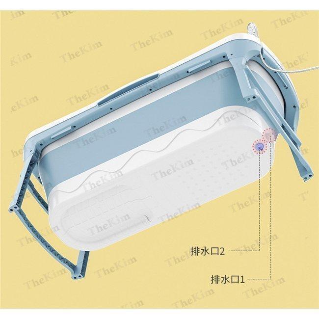 ポータブルバスタブ 折りたたみ バスタブ 折り畳み式浴槽 お風呂 SPA 浴槽 大人 子供 持運び 風呂バケッツ 浸漬式 バスルーム 家庭用 収納便利 入浴 コンパクト_4