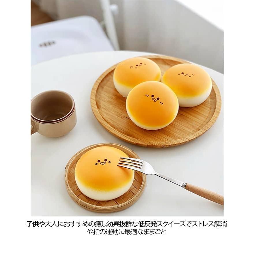 スクイーズ メロジョイ 低反発 4個組 パン 大福 ぷにぷに ふわふわ