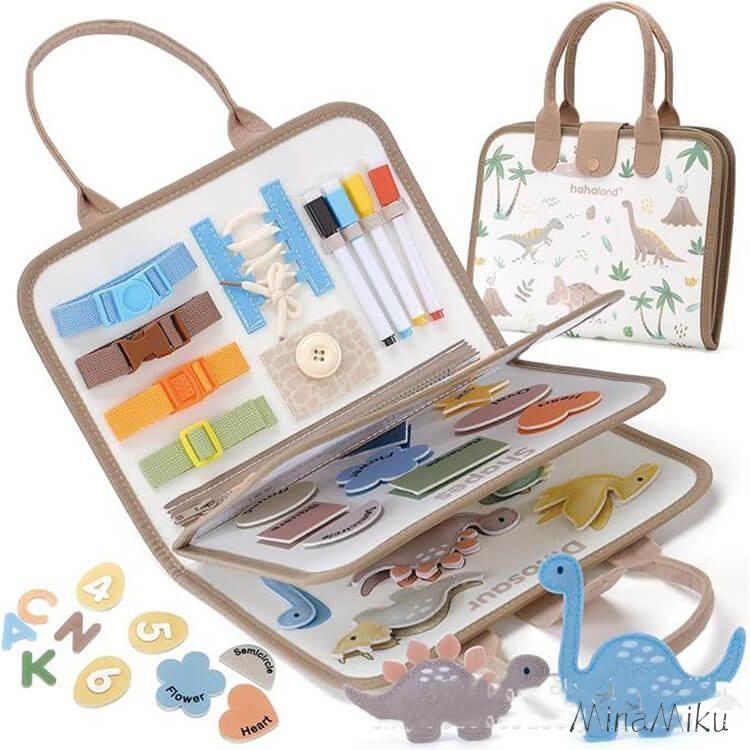 モンテッソーリ ビジーボード モンテッソーリ教具 学習パズル 赤ちゃん