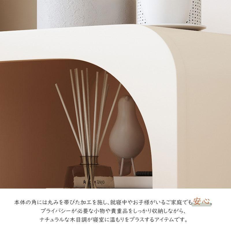サイドテーブル ディスプレイテーブル 引き出しタイプ 完成品 オープン