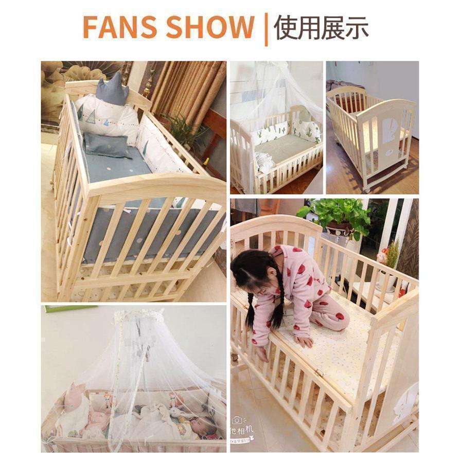 2024ベビー ベッド 木製 すのこ 高さ調節 ベビー用品 孫 出産祝い