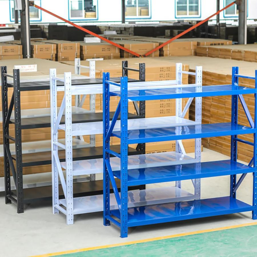 スチールラック 棚 ラック 棚 倉庫 Amazon｜Jiza スチールラック 業務用 倉庫収納ラック メタル