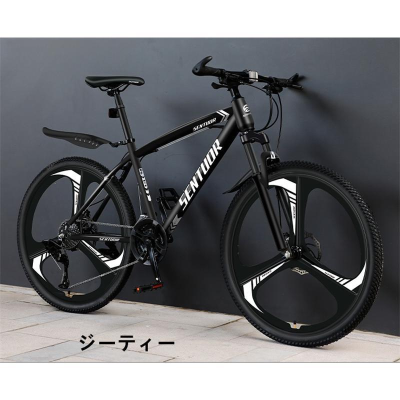 自転車 バイク マウンテンバイク 太いタイヤ 21 24 27 30段変速 24
