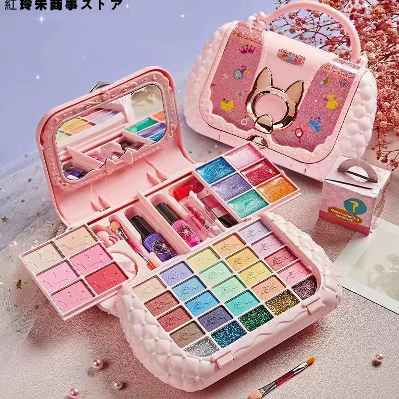 2024新型 メイクセット 女の子向け お子供用化粧品のおもちゃ 5歳以上