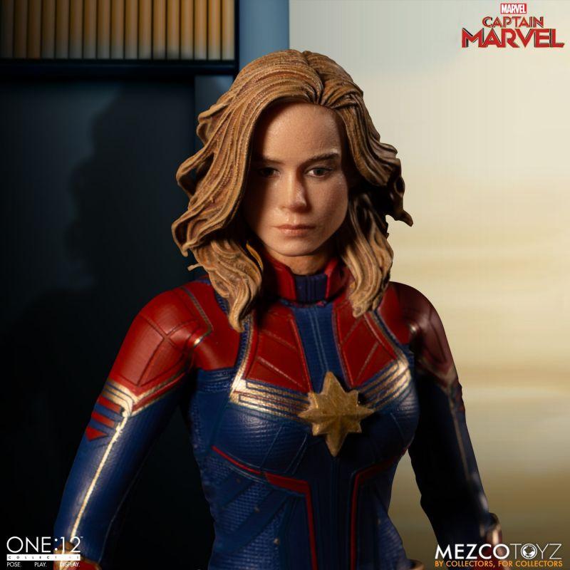 mezco one12 メズコ キャプテンマーベル marvel