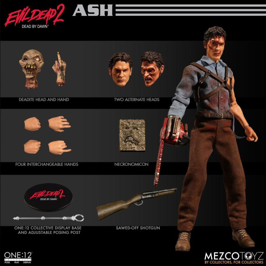 メズコ ワン12コレクティブ 『死霊のはらわたII』 1/12スケール アクションフィギュア アッシュ |  | 15