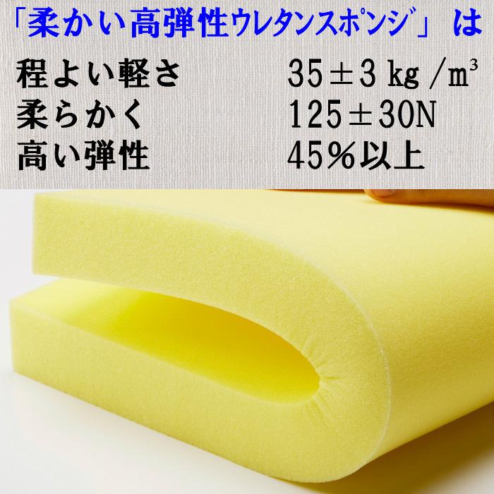 柔かい高弾性ウレタンスポンジ ER-1 量り売り（切断無料）ネット最安値