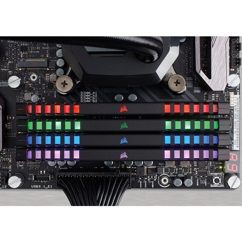 Corsair Vengence シリーズ RGB LED搭載 DDR4 3466Mhz ハイエンドメモリーモジュール 32GB(8GBx4 Vengence シリーズ RGB LED搭載 DDR4 3466Mhz ハイエンドメモリーモジュール 32GB 8GBx4 商品情報