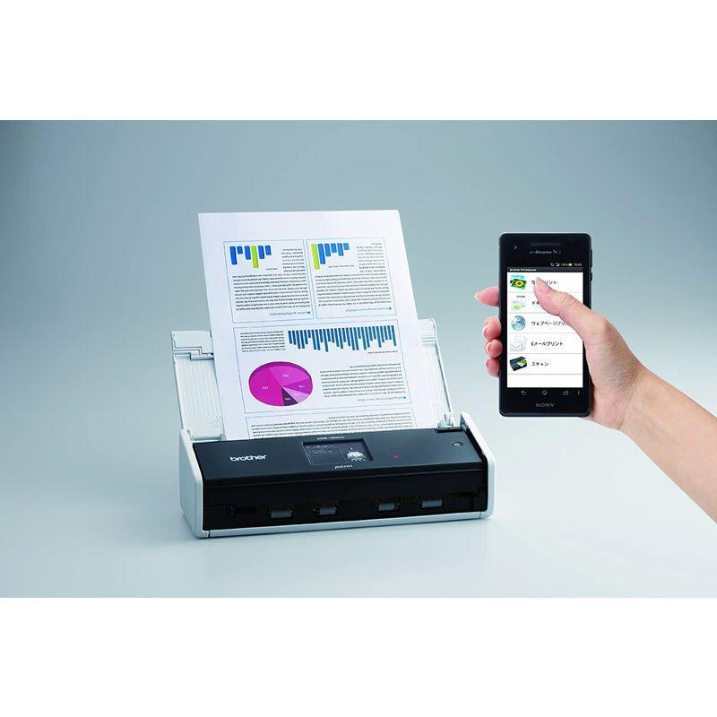 BROTHER ドキュメントスキャナー JUSTIO ポータブルタイプ ADS-1500W ドキュメントスキャナー JUSTIO ポータブルタイプ ADS 商品情報