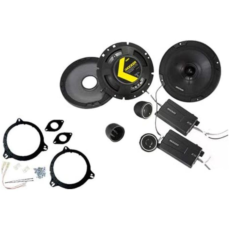 日本正規品 KICKER キッカー CSS674＆OG674PFT1 16.5cmセパレート2way