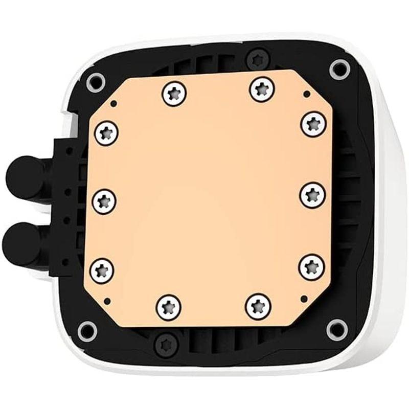 DEEPCOOL LS520 240mmサイズ 簡易水冷CPUクーラー WH R-LS520-WHAMNT-G