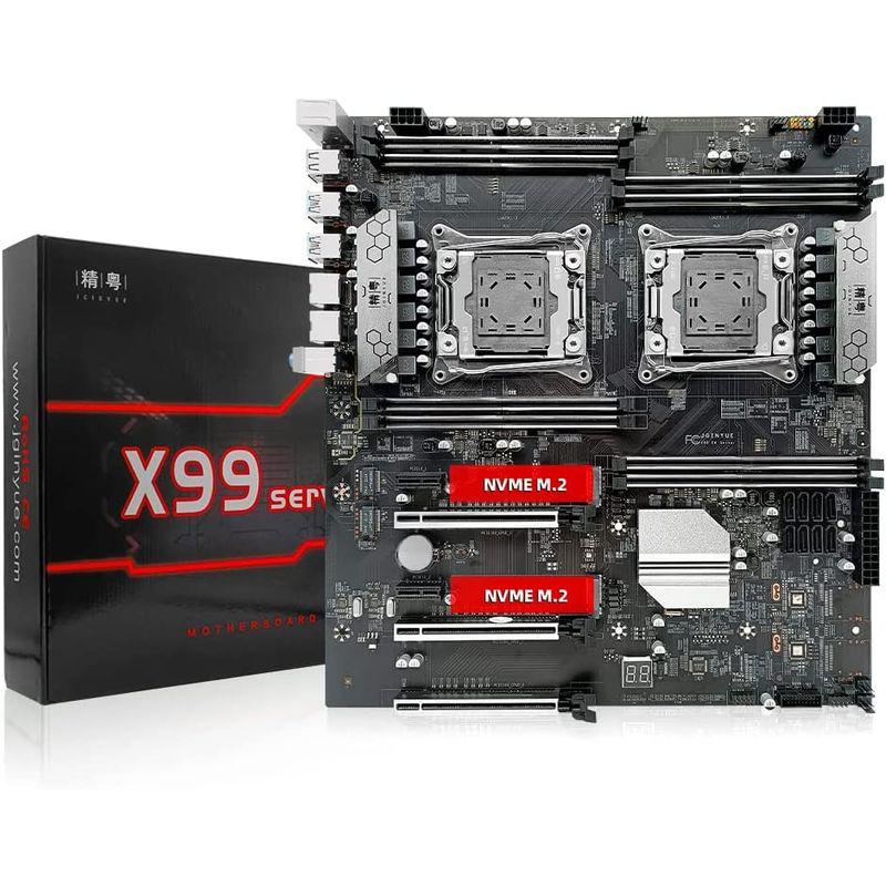 いラインアップ 中古動作品 jginyue X99 マザーボード Xeon E5 v3 v4
