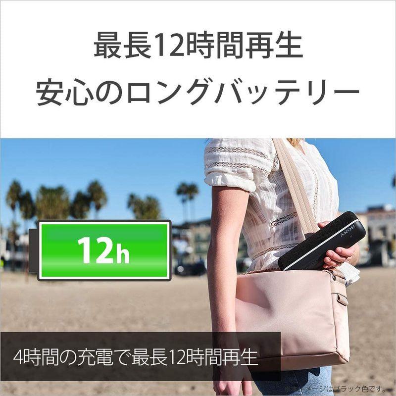 ソニー ワイヤレスポータブルスピーカー SRS-XB22 : 防水 / 防塵 / 防錆 / Bluetooth / 重低音モデル / マイク SRS XB22 ワイヤレスポータブルスピーカー 防水 防塵 防錆 Bluetooth 重低音モデル 商品情報 マイク付き/