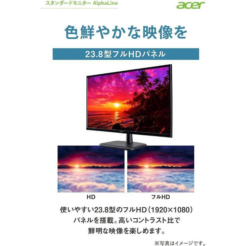 Acer モニター EK240YCbi 23.8インチ VA 非光沢 フルHD 5ms(GTG)75Hz HDMI AMD FreeSync モニター EK240YCbi 8インチ VA 非光沢 フルHD 5ms GTG 75Hz HDMI AMD FreeSync 商品情報