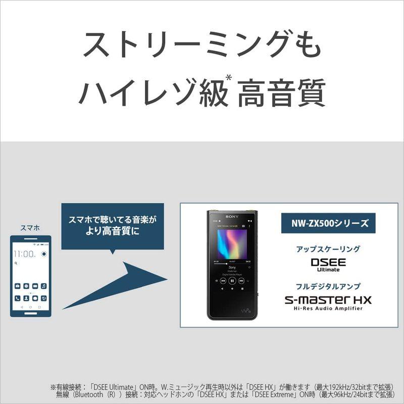 ソニー ウォークマン ZXシリーズ 64GB NW-ZX300 : Bluetooth/microSD 