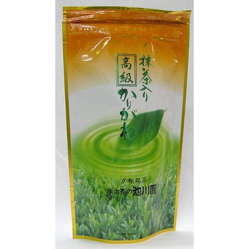 抹茶入り高級かりがね茶（丸久小山園の本格抹茶使用） : eight cat