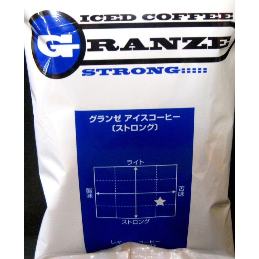 かつおぶし UCC グランゼ ストロング アイスコーヒー U C グランゼストロングアイスコーヒー 業務用 (粉) 125gx10袋